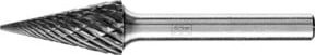 PFERD TOOLS Hartmetall Hochleistungsfrässtift ALLROUND Spitzkegel SKM in Silber, Durchmesser: 12 mm, Länge: 25 mm, Schaft-Durchmesser: 6 mm, HICOAT universal - Bild 1