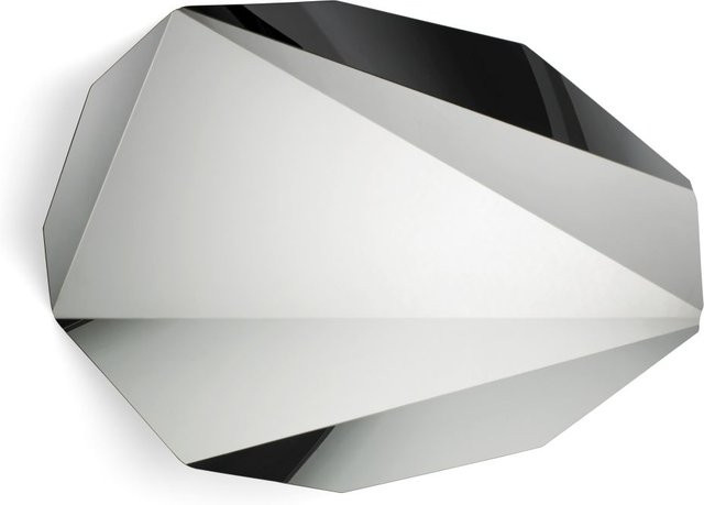 ClassiCon Piega Spiegel in Silber mit LED-Beleuchtung aus Metall und Glas - Bild 1