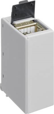 Hager RJ45-Buchse für Hutschiene IP2X in Weiß - Bild 2