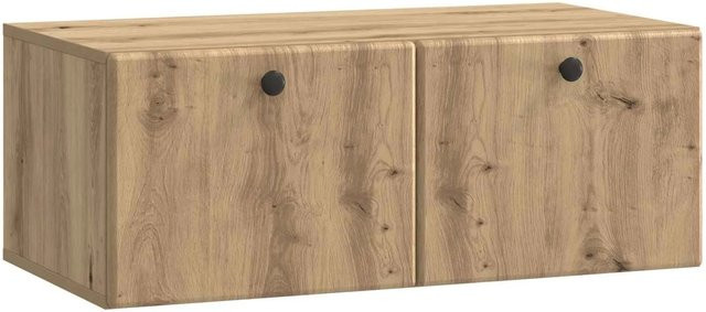 vidaXL Wandmontierter TV-Schrank Artisan-Eiche in Braun, B/T/H: 78,5 x 41 x 30 cm - Bild 1