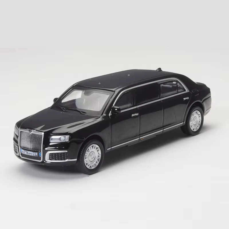 XCARTOYS Aurus Senat, Spielzeugfahrzeug, 1:64, Metallmodell, Schwarz - Bild 2