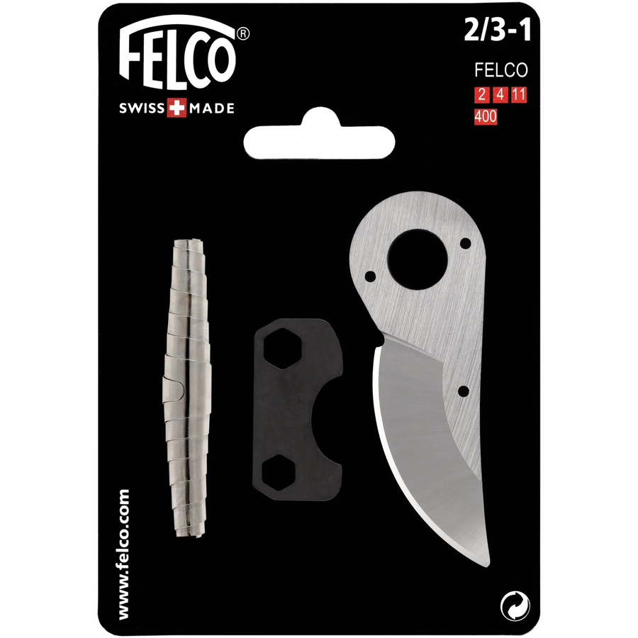Felco Ersatzteil-Set 2/3-1 mit Klinge, Feder und Stellschlüssel - Bild 2