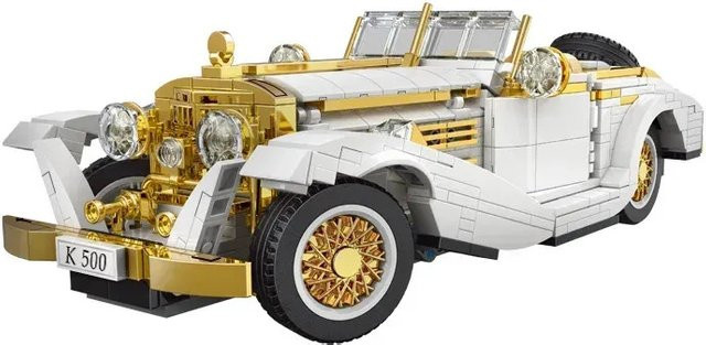 Mould King Vintage Classic Cars, Bausatz-Modell, 952 Teile, ab 8 Jahren - Bild 1