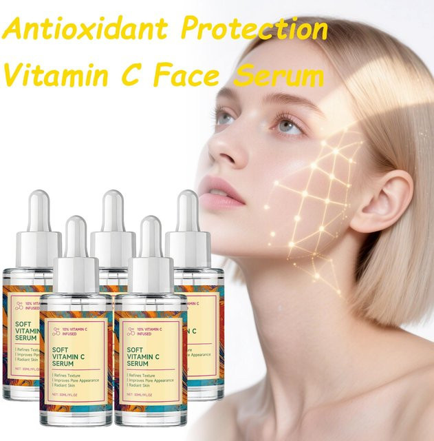 Hoygi Vitamin C Gesichtsserum mit Hyaluronsäure, Unisex - Bild 1