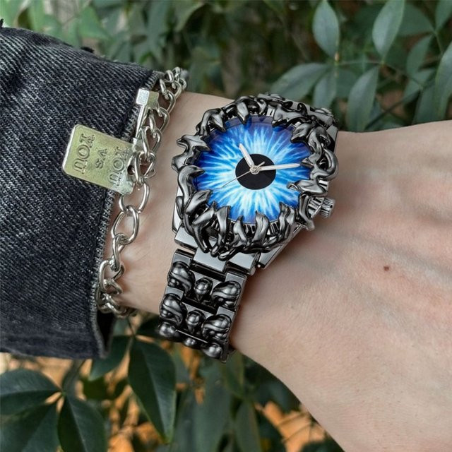 STARPERISH Armbanduhr Quarz, Edelstahl, Blau, Silber, Herren - Bild 1