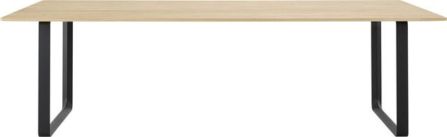 Muuto 70 70 Tisch in Eiche und Beige, rechteckig, B/T/H: 73 x 73 x 73 cm - Bild 1