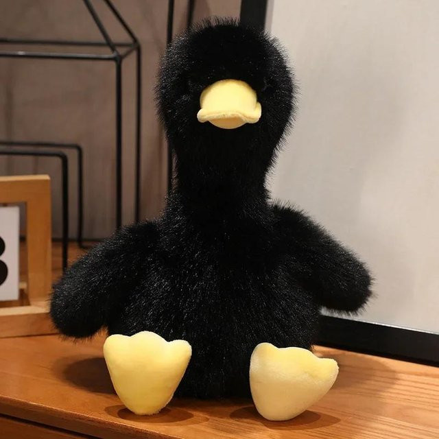 Binchi Fitness Ente Puppe Plüschtier, Gelb, Schwarz, ab 14 Jahren - Bild 1