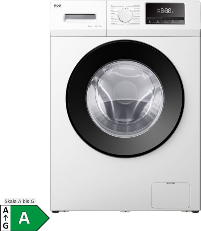 PKM Waschmaschine WA10-ES1416DAI Frontlader weiß B/H/T: 59,5 x 85 x 63 cm, 10 kg, 1400 U/min - Bild 4