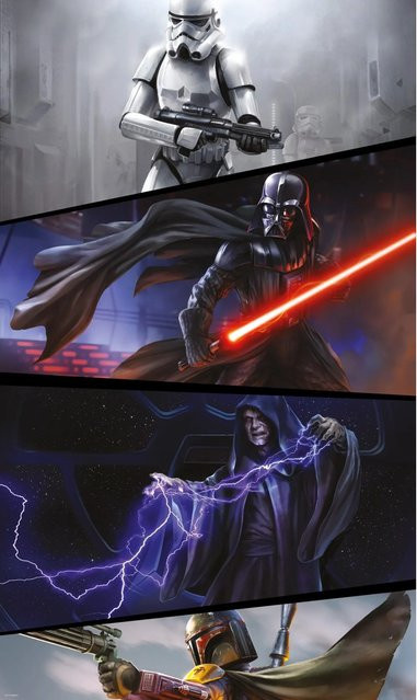 Komar Fototapete Vlies Star Wars Moments Imperials, Multicolor, Breite: 120 cm, Höhe: 200 cm - Bild 1