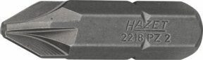 Hazet Kreuzschlitz-Bit 2218-PZ2 Pozidriv PZ2 aus Sonderstahl mit 8 mm Sechskant Anschluss - Bild 2
