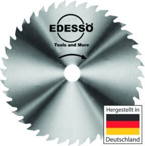 EDESSÖ Vollstahl Bau-Kreissägeblatt VS CR Zahnform A extra Stark für Holz und Kunststoff, Farbe: Silber, Durchmesser: 315 mm, Breite: 1,8 mm, Bohrung: 30 mm, Zähne: 56 - Bild 1