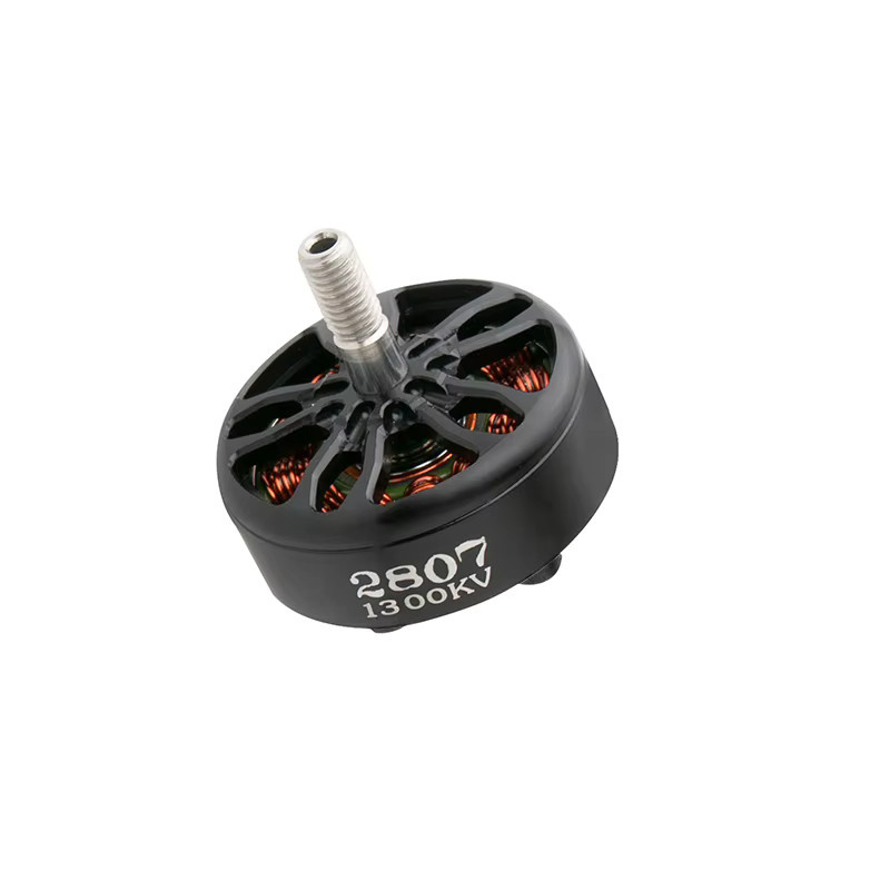Flash hobby bürstloser Motor A2807 2807 1300kv 6S für FPV Freestyle 7 Zoll Langstrecken Drohnen in Schwarz - Bild 2