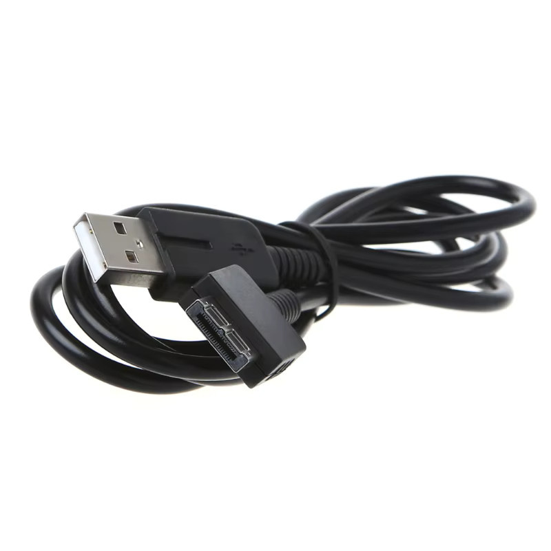 JCD USB-Ladekabel für PS Vita PSV 1000, Datenkabel und Adapter, Schwarz, Länge: 1,2 m - Bild 3