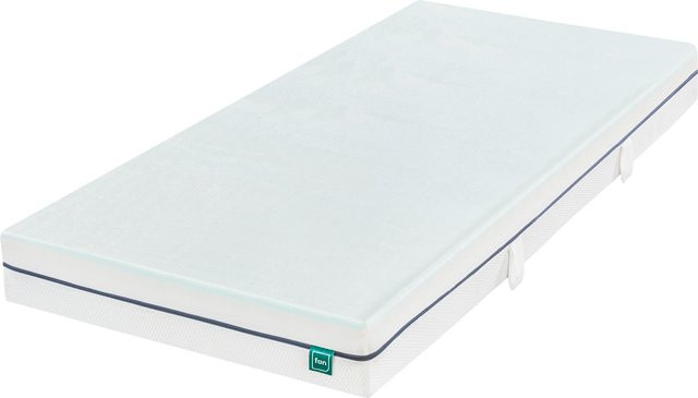 f.a.n. max foam by fan Mehrzonen-Komfortschaummatratze mit Hybridschaum, Weiss, B/T/H: 120 x 200 x 18 cm - Bild 1