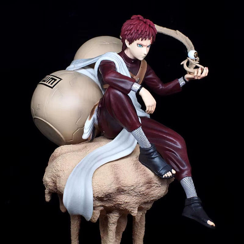 Bandai Anime Gaara Kazekage Schlacht Version Actionfigur aus PVC für Sammler und Dekoration, mehrfarbig - Bild 3