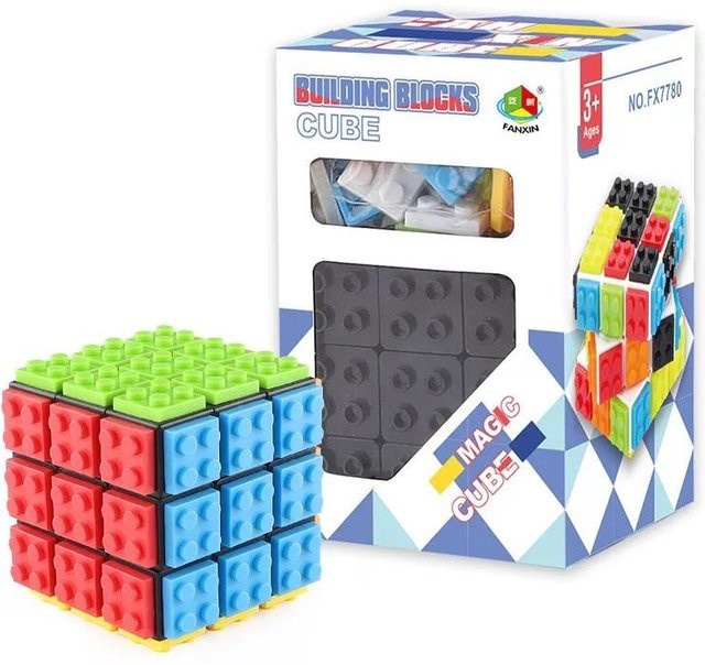 MagicMonkey MOC DIY Serie Ziegel Magico Cube, Bausteine Spielzeug, schwarz, ab 3 Jahre - Bild 1