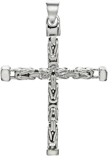 Zeeme Anhänger 925 Silber, Kreuz-Motiv, Unisex - Bild 1