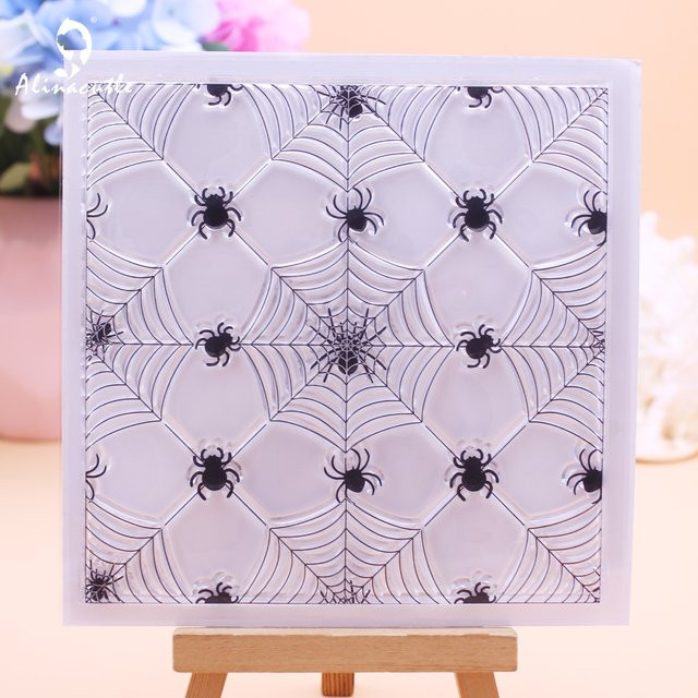 Alinacutle Halloween Silikonstempel Transparent für DIY Scrapbooking und Bastelarbeiten - Bild 1