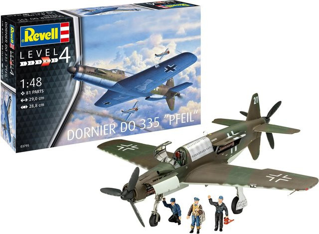 Revell Dornier Do 335 Pfeil, Modellbau, 1:48, ab 12 Jahren - Bild 2