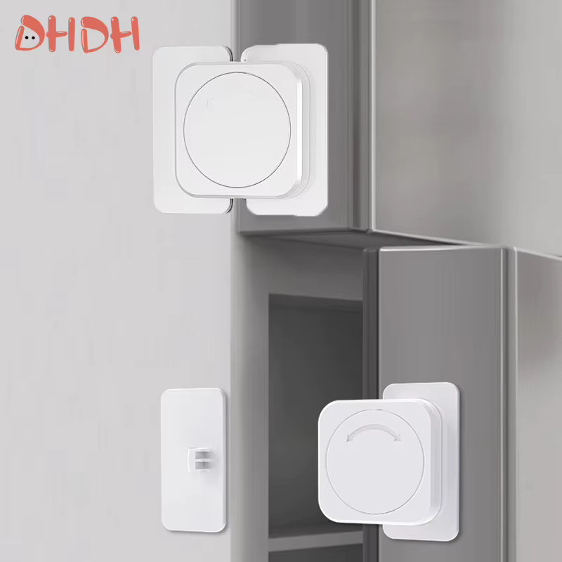 DHDH Kindersicherung Multipack für Ofen, Mikrowelle, Schrank und Kühlschrank, Farbe: Weiß - Bild 2
