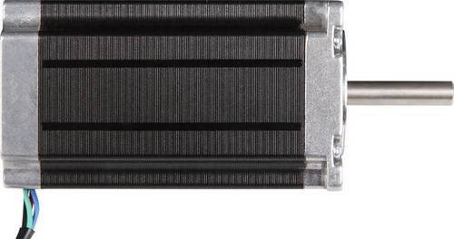 Joy-it Schrittmotor Nema23-03 in Schwarz mit 3 Nm, 3A und einem Wellen-Durchmesser von 7,5 mm - Bild 1