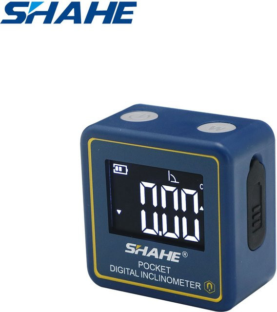 SHAHE Digitaler Winkelmesser und Neigungsmesser als tragbares Elektronik-Messgerät zur präzisen Nivellierung - Bild 1