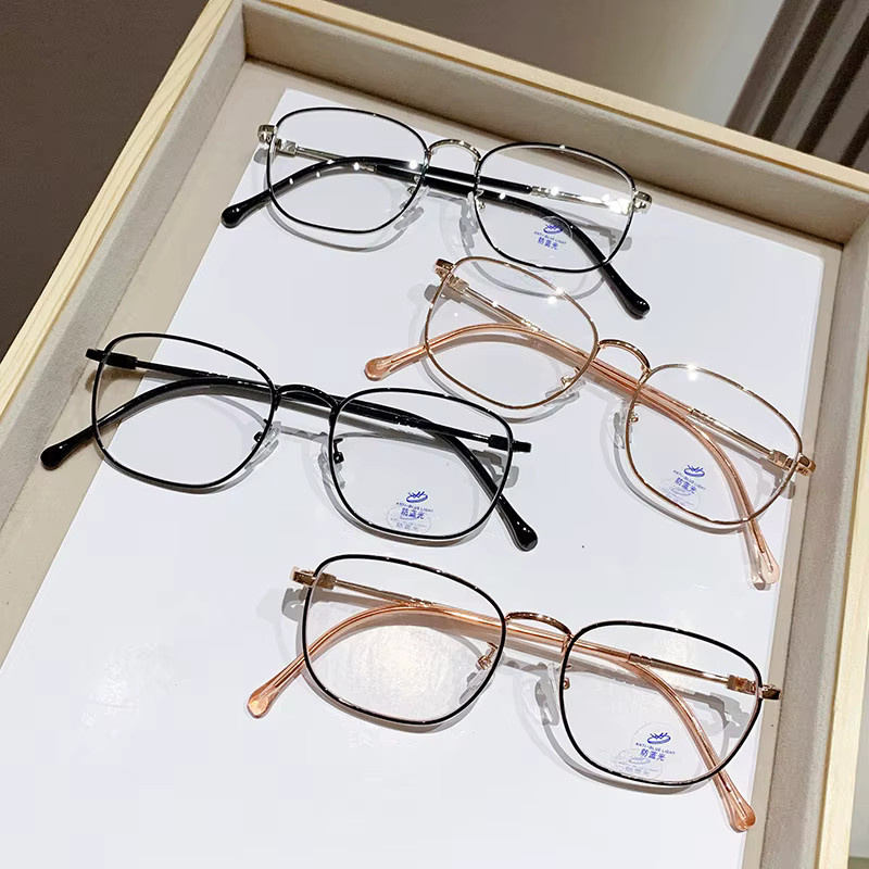 Lesebrille Unisex, Vollrand, Metall, photochrom, Blaulichtfilter - Bild 2