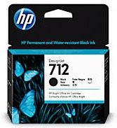 Original HP Tintenpatrone 712 Schwarz für DesignJet T210, T230, T650, 80 ml - Bild 2