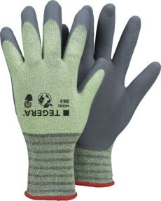 Ejendals Tegera Montagehandschuh 863 in Grün/Grau, Größe 9, mit Nitrilbeschichtung nach EN 388 - Bild 1