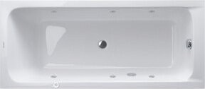 Duravit Whirlwanne D-Code in Weiß, EB-Version mit 2 Rückspülungen, B/T: 180 x 80 cm - Bild 1