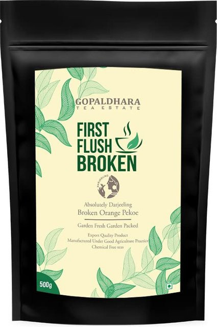 Gopaldhara Darjeeling First Flush, Schwarztee, lose, 500g - Bild 1