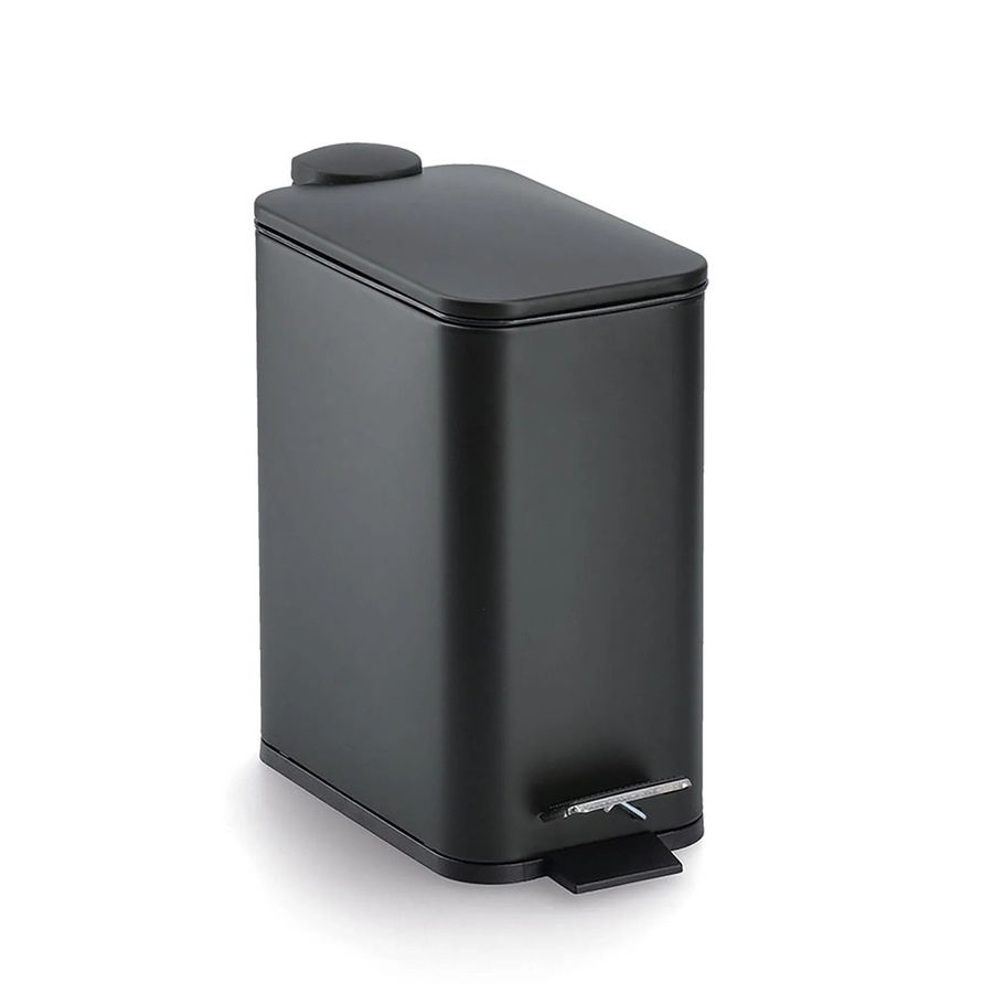 Zeller Treteimer mit Soft Close Schwarz B/H/T: 14 x 29 x 28,7 cm - Bild 2