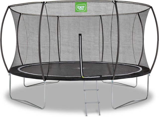 EXIT Black Edition Trampolin schwarz ø366cm - Bild 1