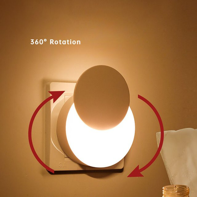 LED Nachtlicht mit Bewegungssensor in Weiß, Warmweißes Licht für Schlafzimmer, Kinderzimmer, Flur und Badezimmer - Bild 1