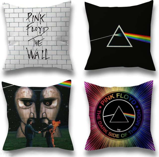 Pinker Pink Floyd Kissenbezug aus Polyester, Dekorative Kissenhülle für dein Sofakissen, B/H: 30 x 50 cm - Bild 1