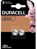 Duracell Alkaline Knopfzelle LR54 1,5V 65 mAh 2er Pack - Bild 1