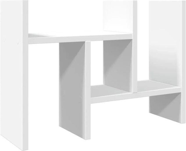 vidaXL Schreibtisch-Organizer Weiß B/T/H: 34,5 x 15,5 x 35,5 cm - Bild 1