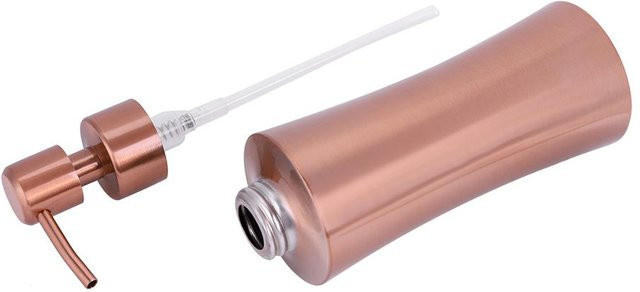TOMTOP JMS Seifenspender aus Edelstahl für Bad und Hotel, beige, 250 ml - Bild 1