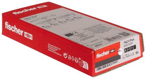 Fischer FAZ II Plus HCR Bolzenanker aus Edelstahl, Durchmesser: 8 mm, Länge: 115 mm, 10 Stück - Bild 1