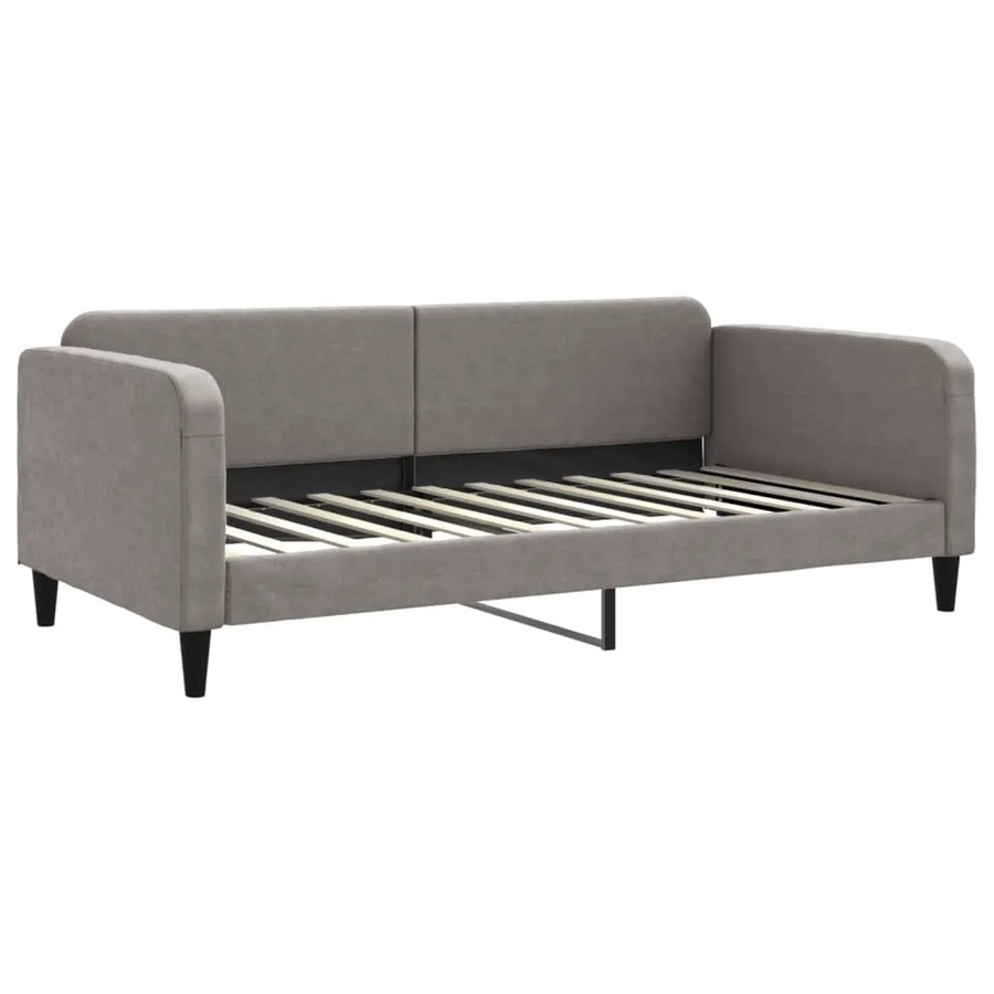 vidaXL Tagesbett in Taupe mit Stoffbezug, B/T: 223 x 100 x 75 cm - Bild 2