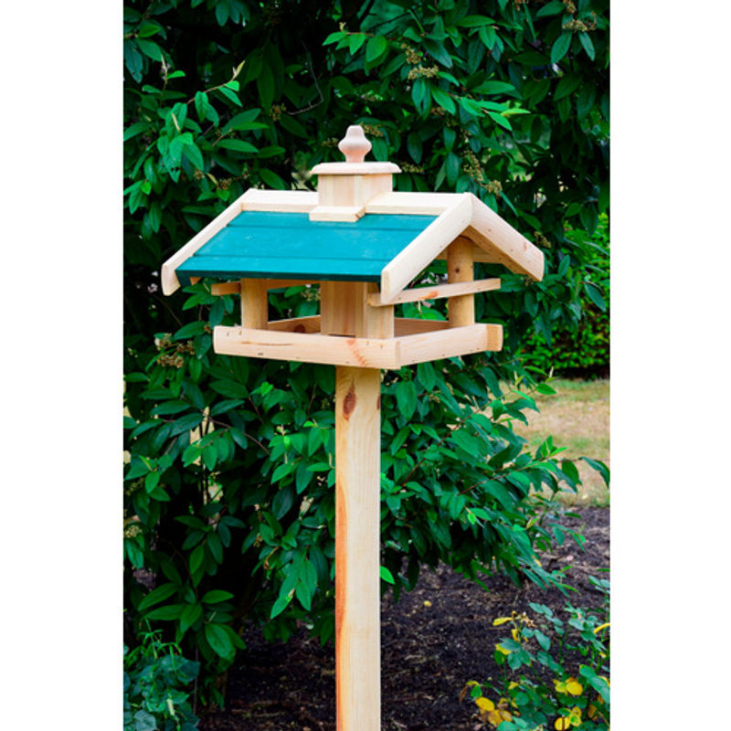 dobar Vogelfutterhaus Kulusuk für Ständermontage in Grün - Bild 5