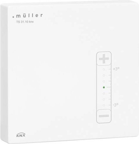 Müller KNX 24305 Raumtemperaturregler TS 31.11 in Weiß - Bild 1