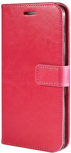Luxus Leder Klapphülle für Samsung Galaxy A-Serie und S-Serie in Rot als Schutz-Geldbörsen-Cover - Bild 1
