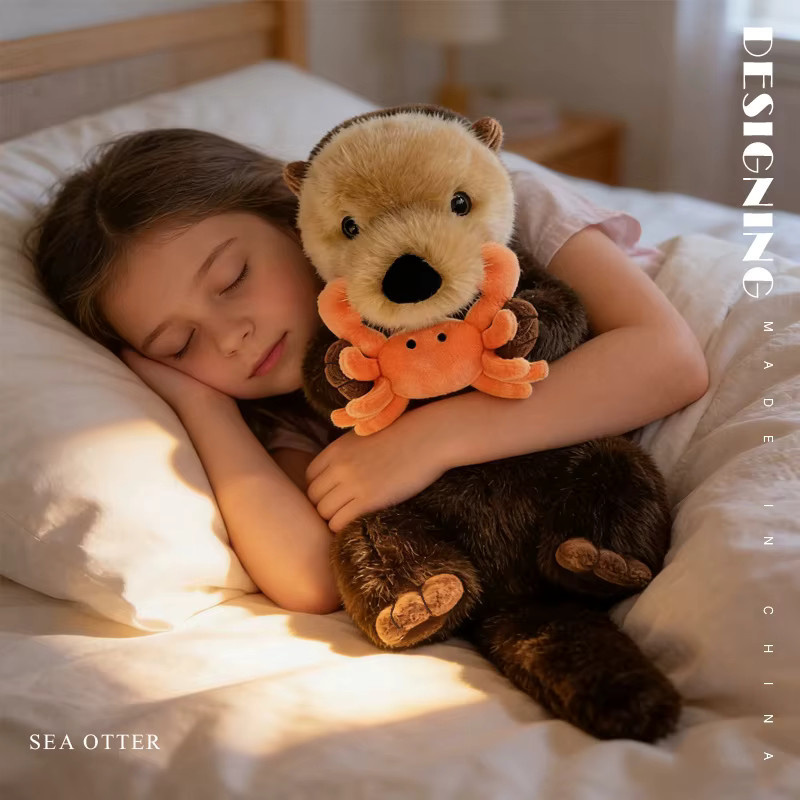 MIAOOWA Seeotter-Plüschtier, Mutter und Sohn, Plüschpuppe - Bild 3