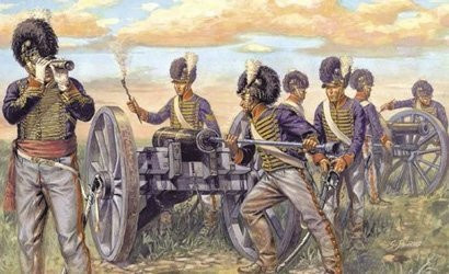 Italeri Napoleon.Kriege - Brit. Artillerie, Fahrzeuge, 1:72 - Bild 1