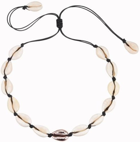 Wucifang Jewelry Halskette, Muschel, Perlen, Damen - Bild 1