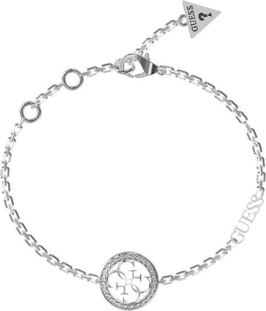Guess Armband, Edelstahl, Silber, Zirkonia, Damen - Bild 1