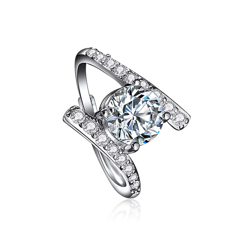 SAY Ring 925 Silber, Kristall, Damen - Bild 2