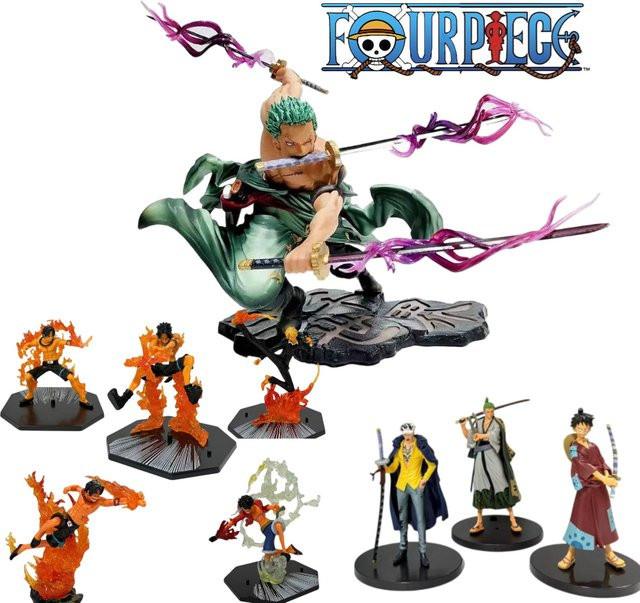 Bandai One Piece Roronoa Zoro, Actionfigur, 10 cm, Einzelfigur - Bild 1