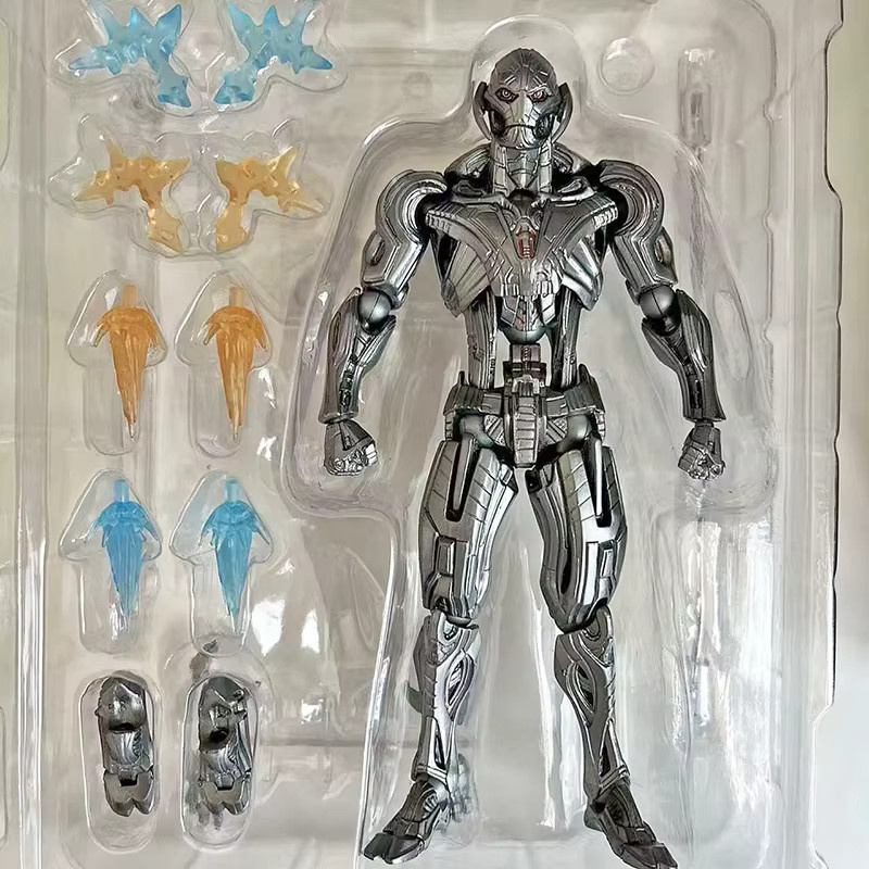Bandai Marvel Revoltech Avengers Ultron Actionfigur, Einzelfigur, ab 14 Jahren - Bild 6